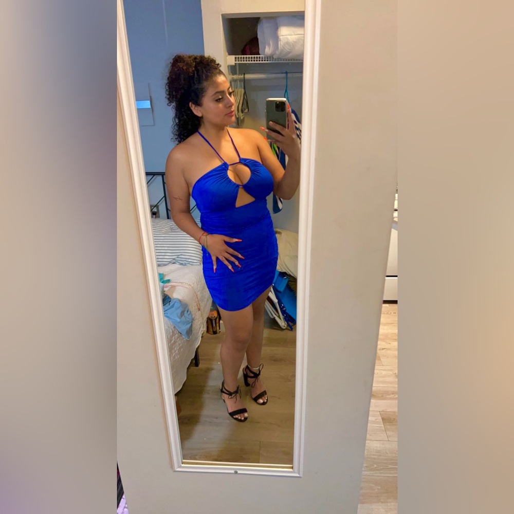 Blue dress from SHEIN, wore once